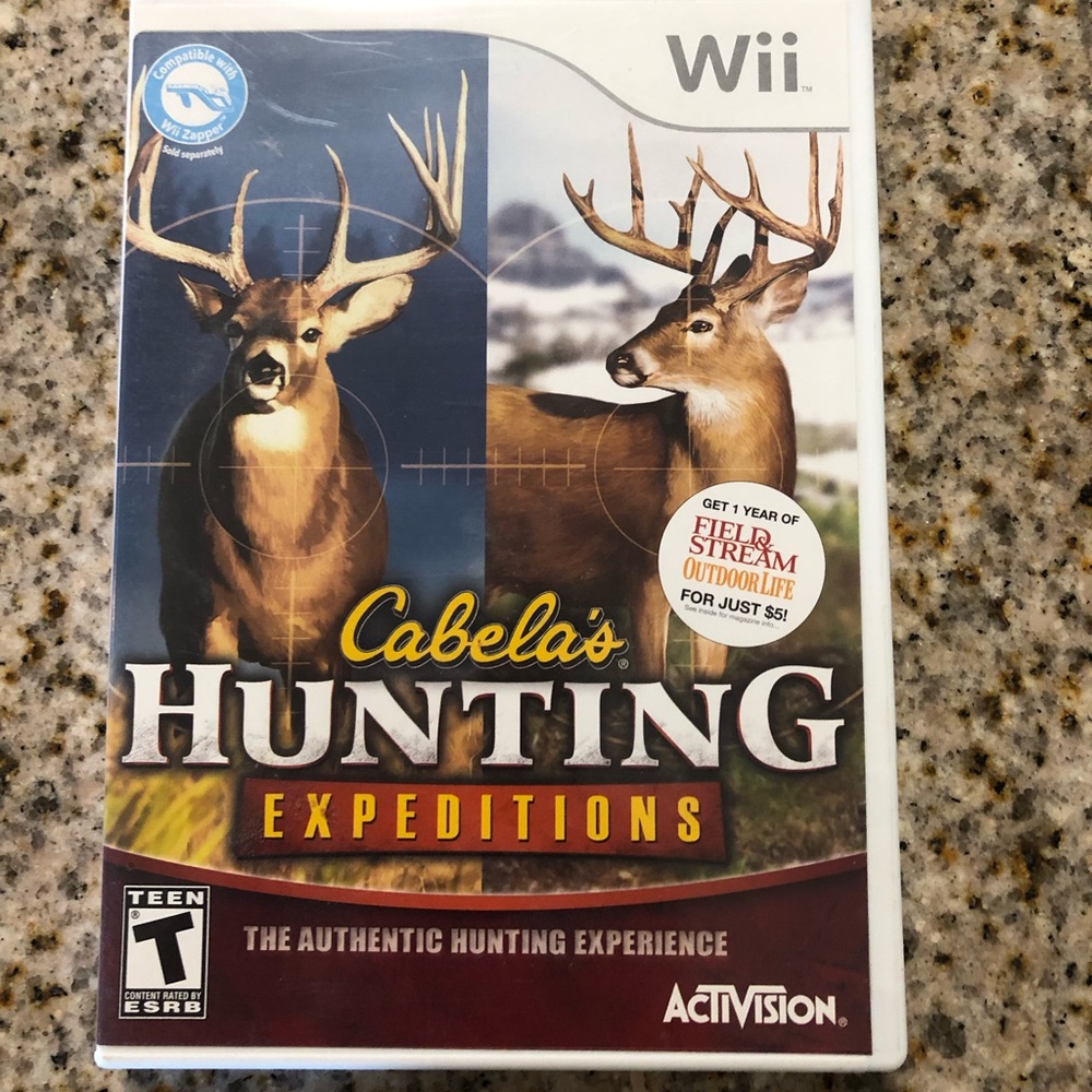 Wii Cabela’s Hunting Expedition